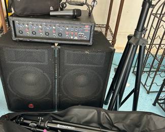 PA sound system by Harbinger