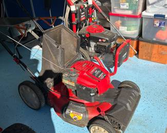 Troy-Bilt push mower & pressure washer