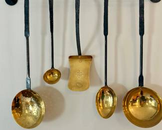 Brass/wrought iron utensils