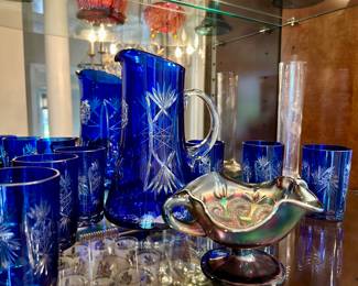 Bohemian glassware