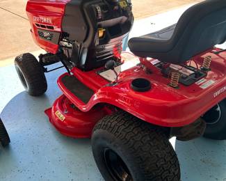 Craftsman riding mower