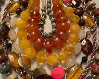 beaded necklaces