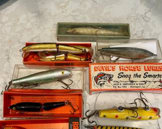 vintage fishing lures