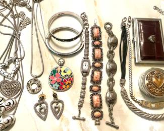 A selection of Brighton jewelry