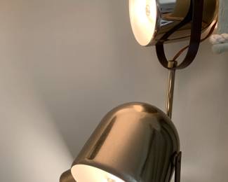 #55	gold 4 lamps table lamp 40 tall	 $75.00