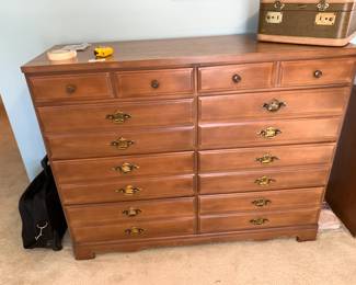 #181	chest of 14 drawers 50x17x40	 $125.00