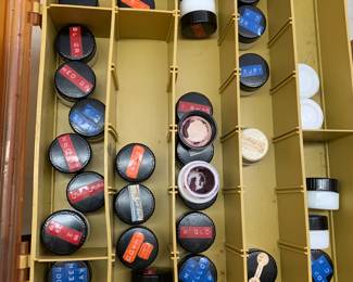#100	Magnum by Plano double side tackle box with paints 	 $30.00