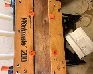 #113	black and decker work table potable 	 $40.00