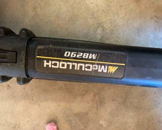 #110	McCulloch MB 290 gas blower 	 $40.00