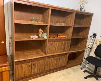 #20	3 piece laminate cabinet 91x16x70 NOTE 3 piece 30 wide each	 $40.00