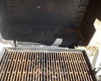 #121	charbroil gas grill with ascocarp 2 burner 	 $25.00