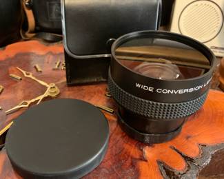 #153	Japan wide conversion lens x .6 in case	 $20.00