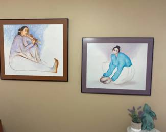 Pair of Gorman prints