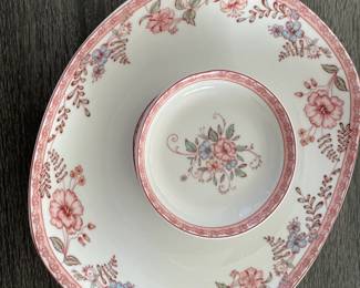 Sample of some of the pretty china we have for your perusal.