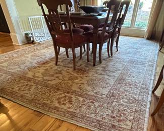 App. 131/2x10 Hand woven rug.