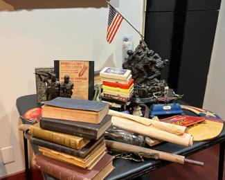 Former marine, military items