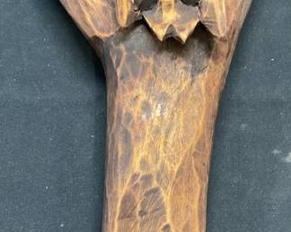 Vintage Hand Carved Wood Jesus Figural
