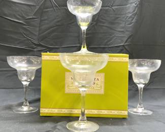 ARC INTERNATIONAL Set 4 Margarita Glasses W Box
