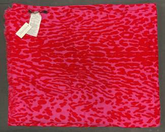 Banana Republic Pink/Red Cotton Scarf NWT
