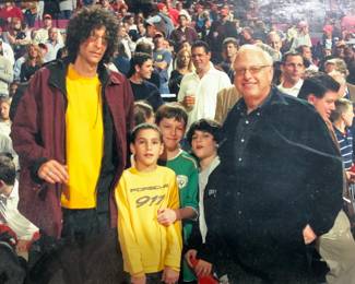 Photo With Howard Stern, Signed on Matte by Other
