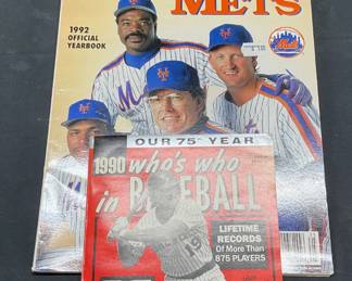 Group Vintage Baseball Collector Ephemera
