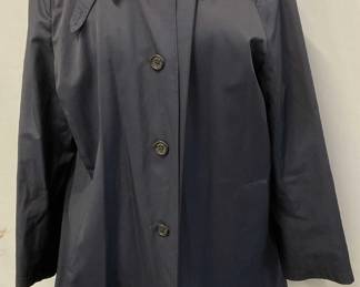 Ralph Lauren Blue Cotton Trench Coat
