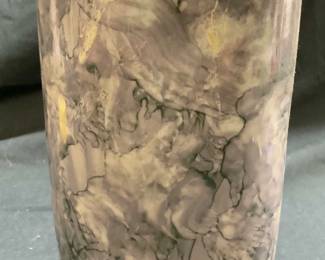 WALBRZYCH Marble Style Porcelain Vase POLAND
