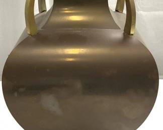 Vintage Copper & Gilt Metal Lamp
