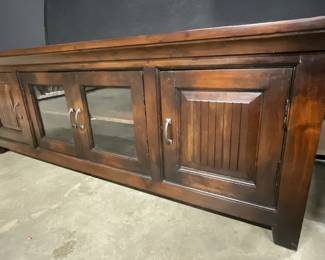 Wooden Entertainment Console / Television Console
