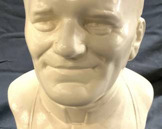 PAPIEZ JAN PAWEL II Plaster Bust
