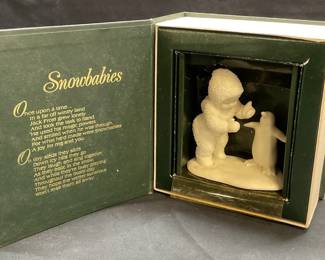 Department 56 Porcelain Snowbabies Figurine
