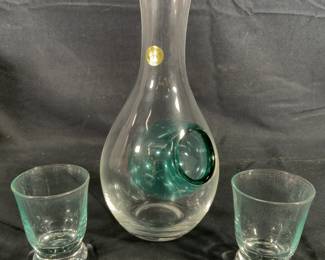 Utsuwa-No-Yakata Asian Glass Sake Decanter
