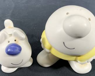 Vintage Ziggy & Dog Salt & Pepper Shakers
