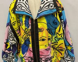 Vintage Giacca Sport Graphic Print Jacket
