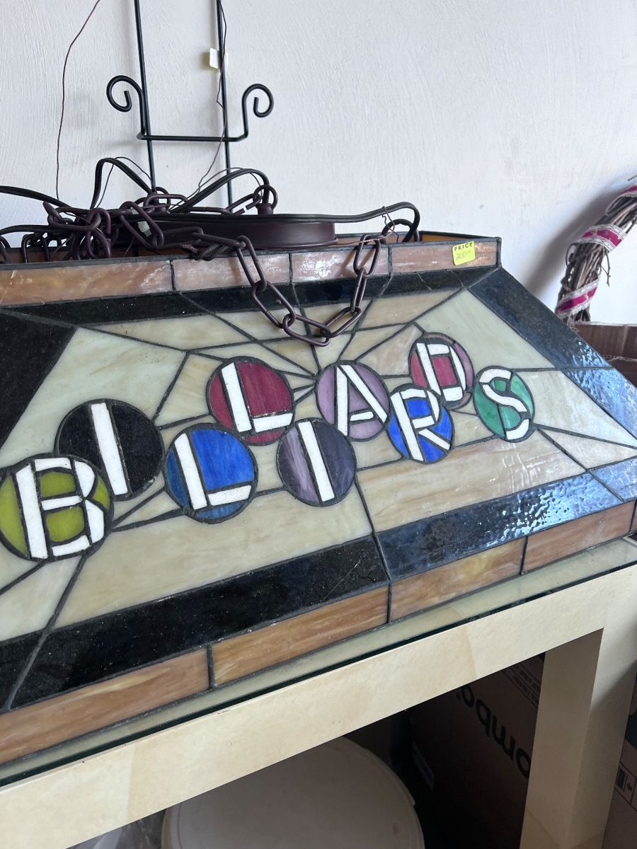 Billiard light fixture 