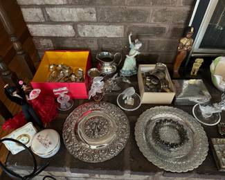 LLadro, Lalique, Baccarat, Sterling Silver