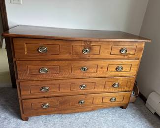 Antique Chest of Drawers w/ Inlay on Front & Sides