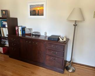 Credenza, Floor Lamp