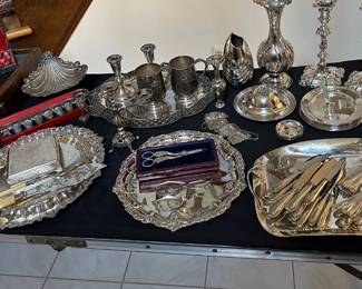 Sterling Silver, Cartier Salt & Pepper Shakers