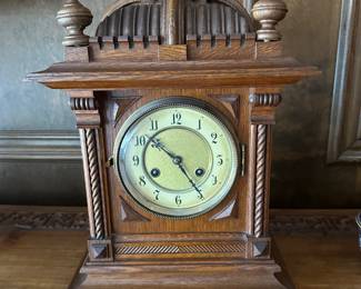 Walnut Clock