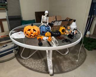 Halloween Decor, Patio Table