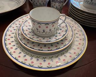 Limoges Ceralene China - Lafayette La Fayette Pattern