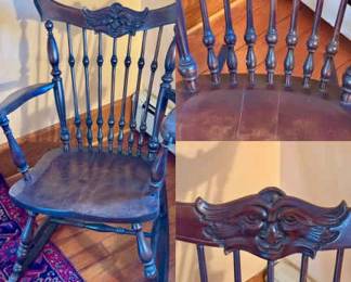 Stickley & Brandt Style Rocking Chair
