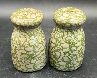 BBP Pottery Salt Glaze Salt & Pepper Shakers
