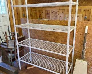 4-tier Metal Wire Shelf
