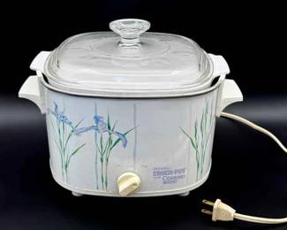 Rival Crock-Pot with Corningware: Shadow Iris 3 Quart Casserole + Glass Lid 3753
