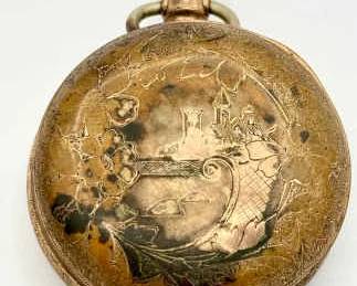 Antique American Waltham Pocketwatch With Inscription
