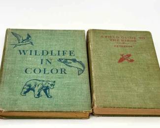 (2) Vintage Animal Books
