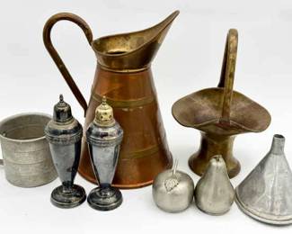 Vintage Metal Item Lot
