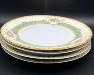 (4) Bread Plates Meito Asama Shape ENID Japanese Bone China
